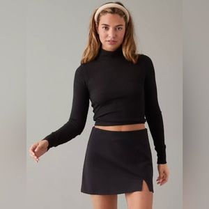Cropped Turtleneck